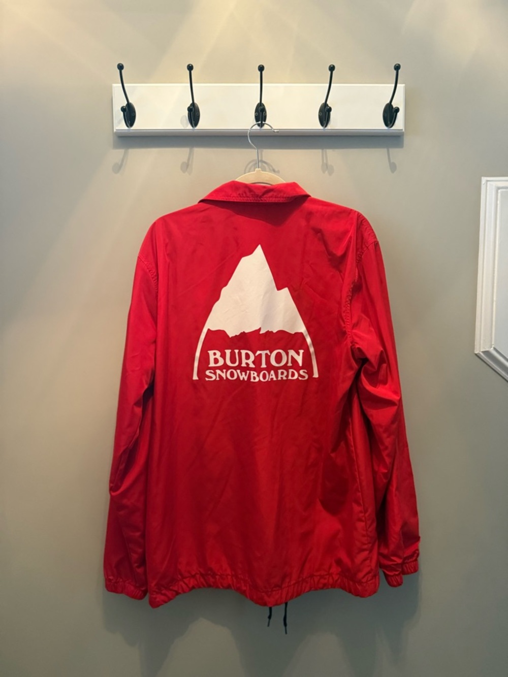 Burton Red Jacket - LivingLining Waterproof Shell - Picture 3 of 3